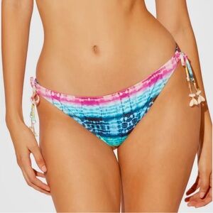 Blue Rod Beattie Tie Dye Bikini Bottom